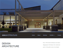 Tablet Screenshot of gsgarchitecture.com
